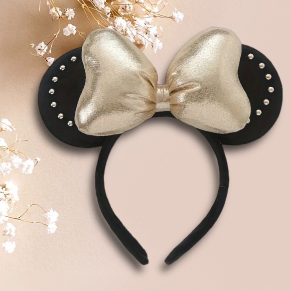 Minnie Mouse Gold and Black Ears - Picture 1 of 5